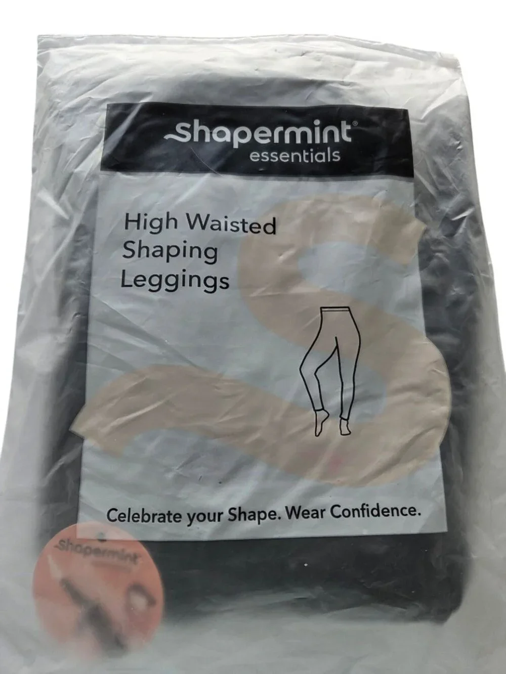 Shapermint Essentials High-Waisted Shaping Leggings Black XL